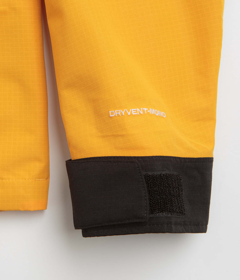 The North Face Dryvent Mono Mountain Jacket in Summit Gold and TNF Black
