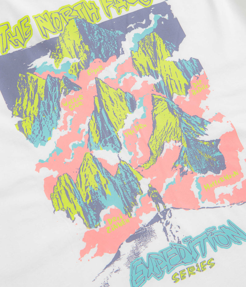 The North Face Expedition Celebration Oversized T-Shirt in TNF White