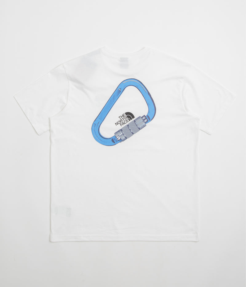 The North Face Explore Carabiner Relaxed T-Shirt in TNF White