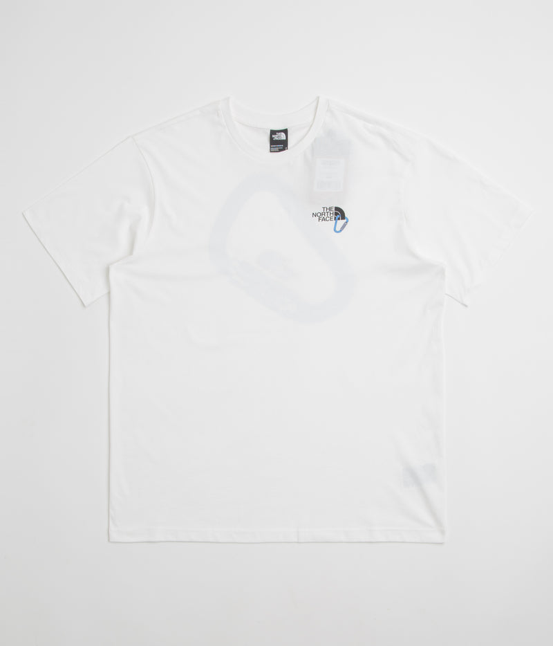 The North Face Explore Carabiner Relaxed T-Shirt in TNF White