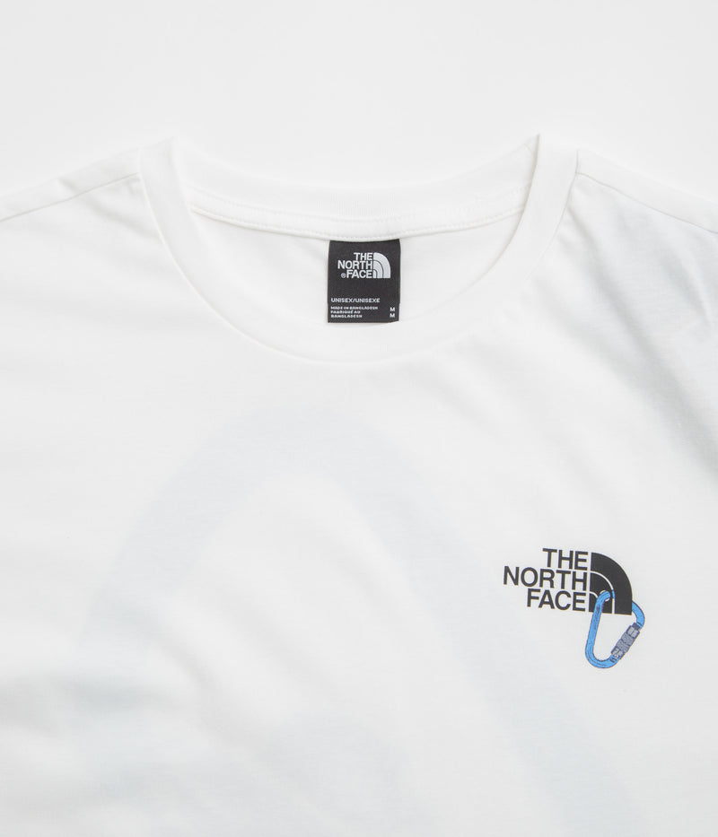 The North Face Explore Carabiner Relaxed T-Shirt in TNF White