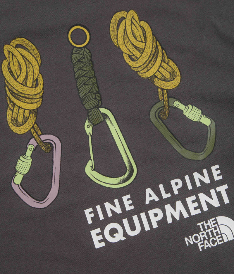 The North Face Explore Gear Relaxed T-Shirt in Anthracite Grey