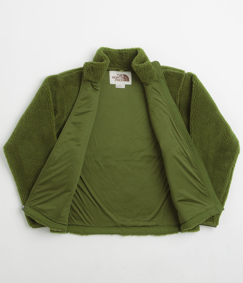 The North Face Extreme Pile 2 Full Zip Jacket in Woodland Green