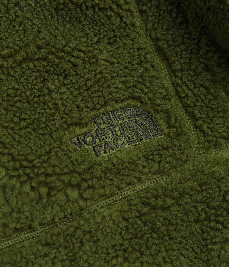 The North Face Extreme Pile 2 Full Zip Jacket in Woodland Green