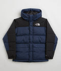 The North Face Himalayan Down Parka Jacket in Summit Navy and TNF Black