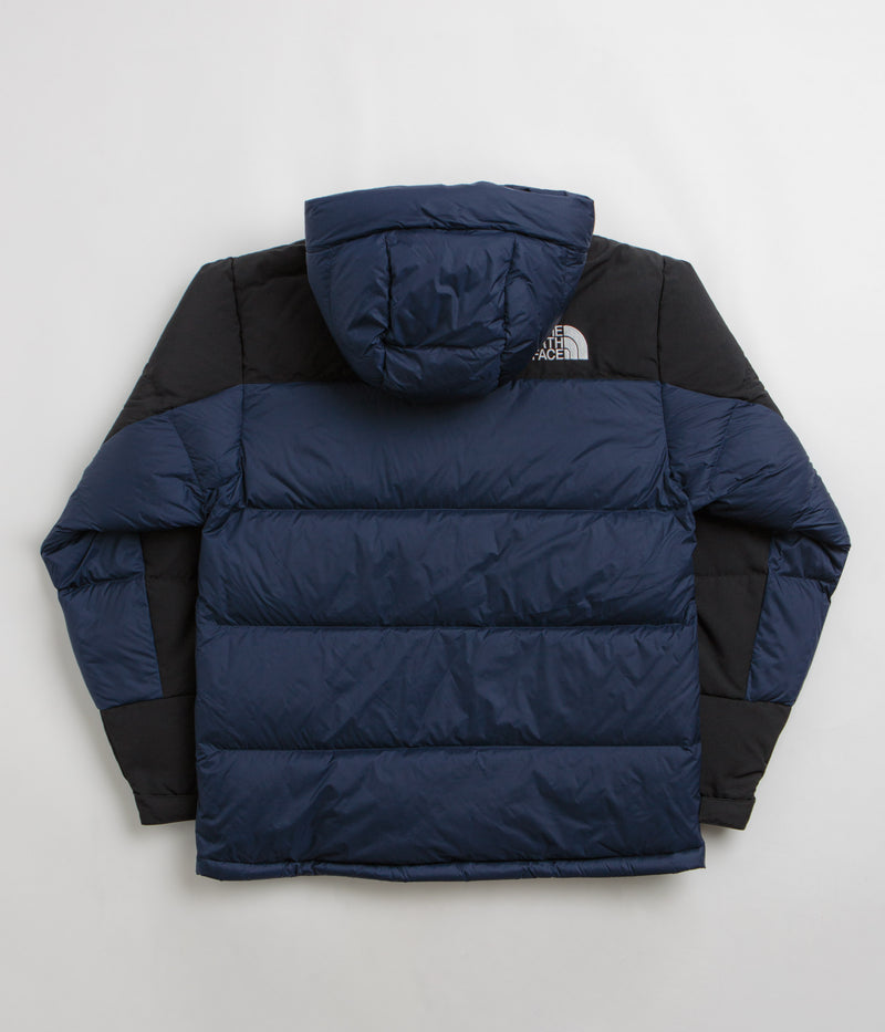 The North Face Himalayan Down Parka Jacket in Summit Navy and TNF Black
