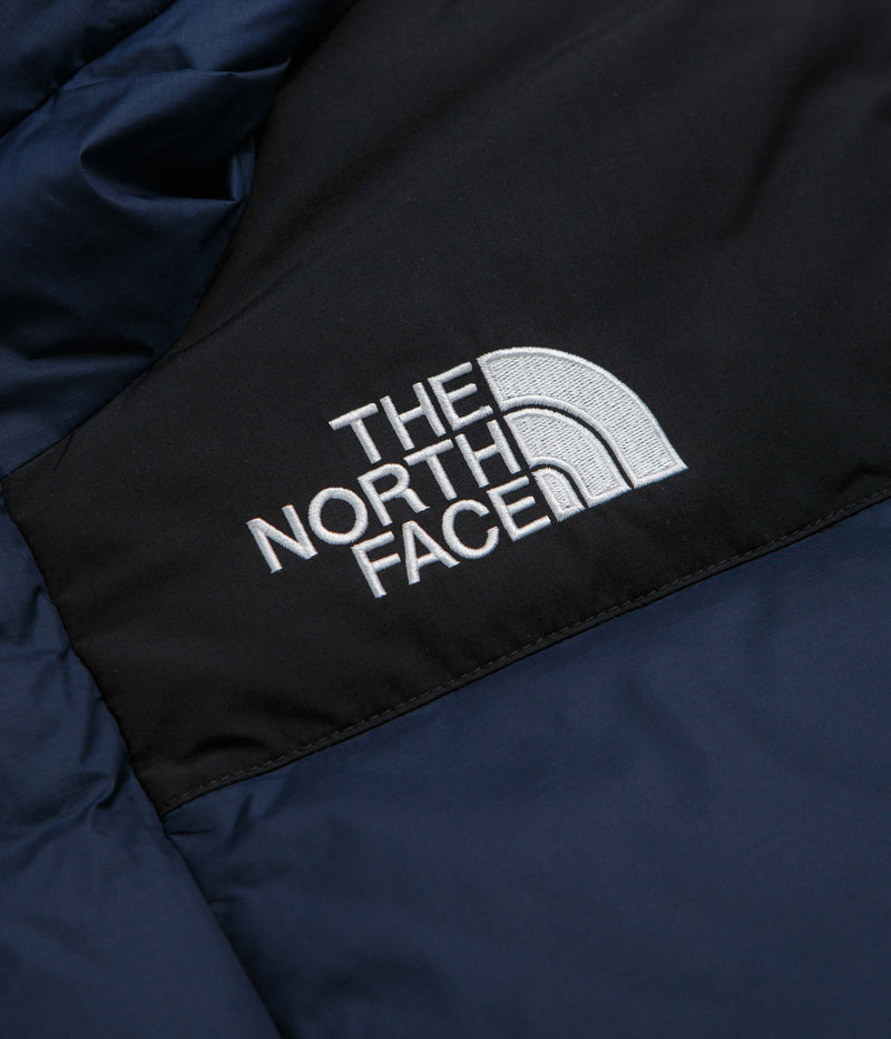 The North Face Himalayan Down Parka Jacket in Summit Navy and TNF Black