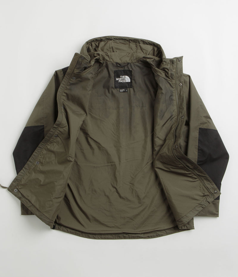 The North Face Reign On Jacket in New Taupe Green and TNF Black