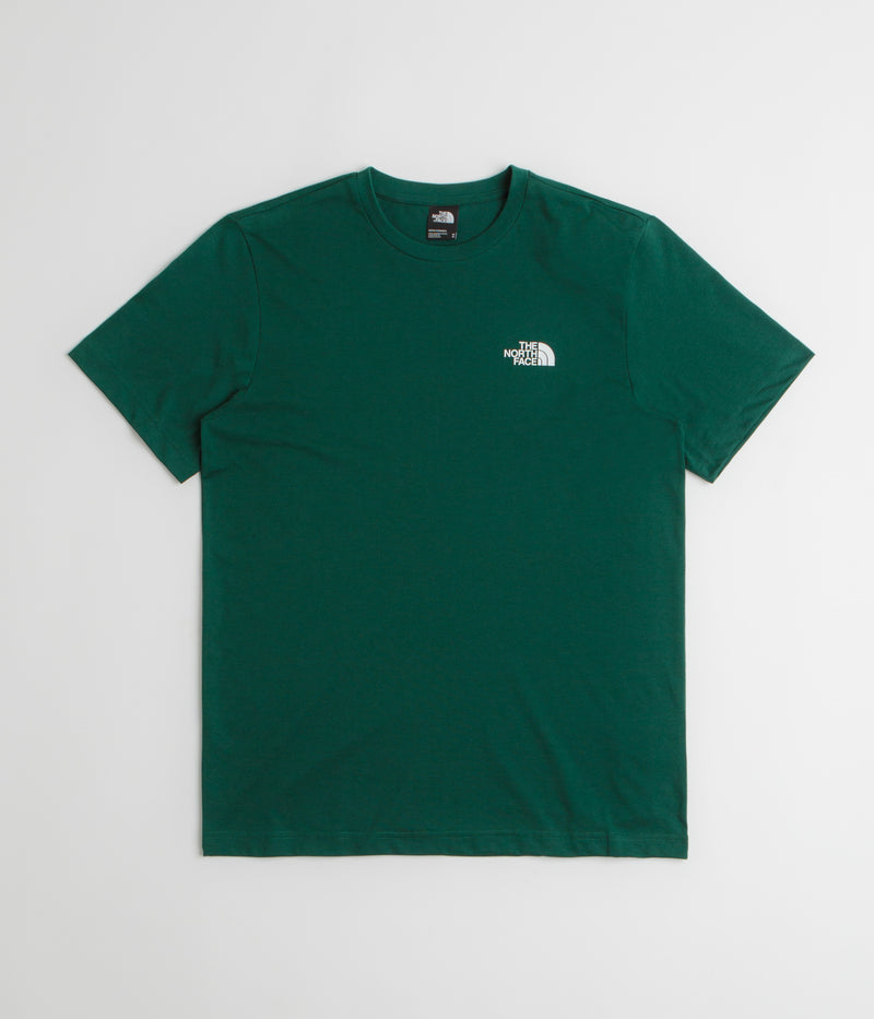 The North Face Simple Dome T-Shirt in Hunter Green
