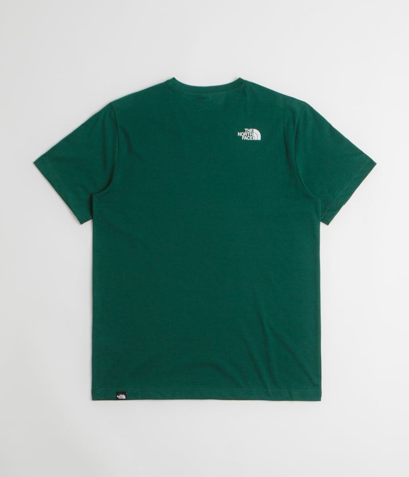 The North Face Simple Dome T-Shirt in Hunter Green
