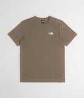 The North Face Simple Dome T-Shirt in Mocha Brown