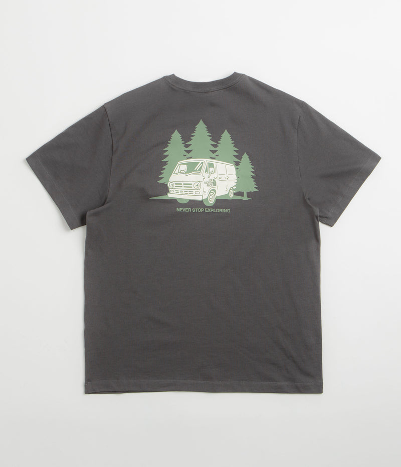 The North Face Van Life Relaxed T-Shirt in Anthracite Grey