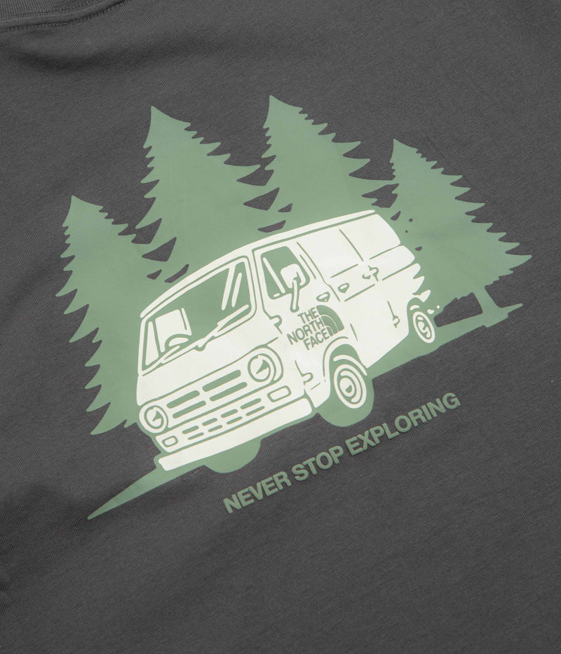 The North Face Van Life Relaxed T-Shirt in Anthracite Grey