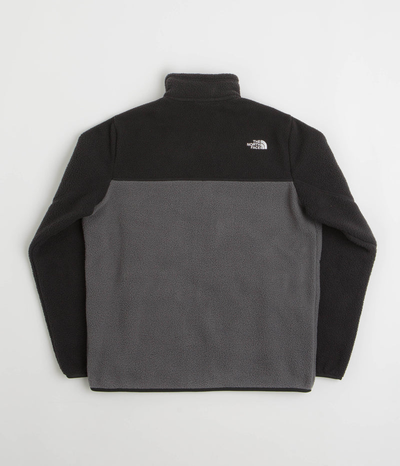 The North Face Yumiori Full Zip Fleece in Anthracite Grey and TNF Black
