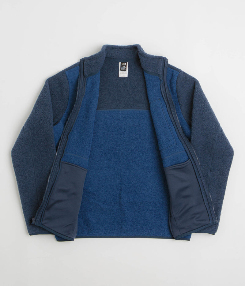 The North Face Yumiori Full Zip Fleece in Estate Blue and Summit Navy