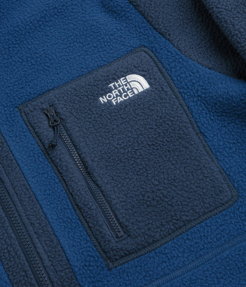 The North Face Yumiori Full Zip Fleece in Estate Blue and Summit Navy