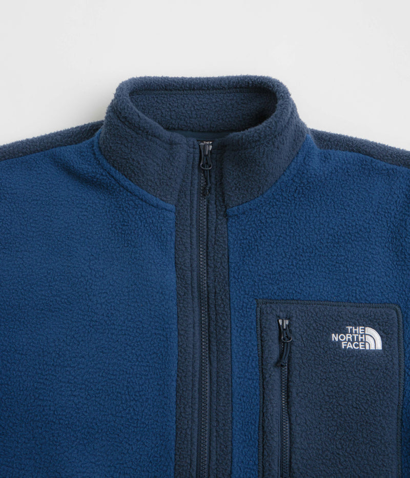 The North Face Yumiori Full Zip Fleece in Estate Blue and Summit Navy