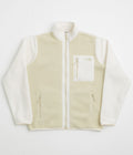 The North Face Yumiori Full Zip Fleece in Gravel and White Dune / Gravel