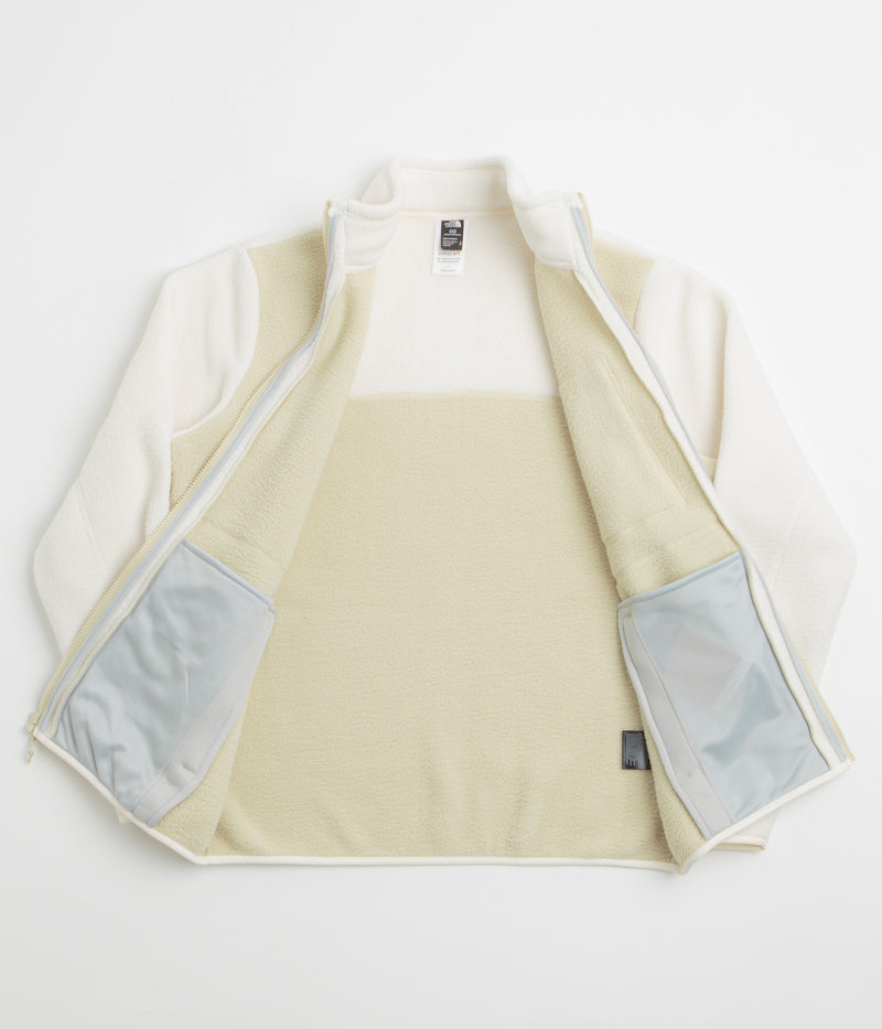 The North Face Yumiori Full Zip Fleece in Gravel and White Dune / Gravel