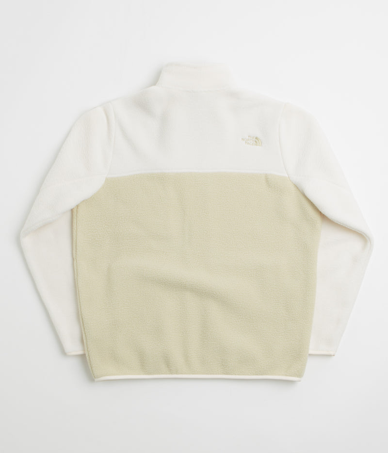 The North Face Yumiori Full Zip Fleece in Gravel and White Dune / Gravel