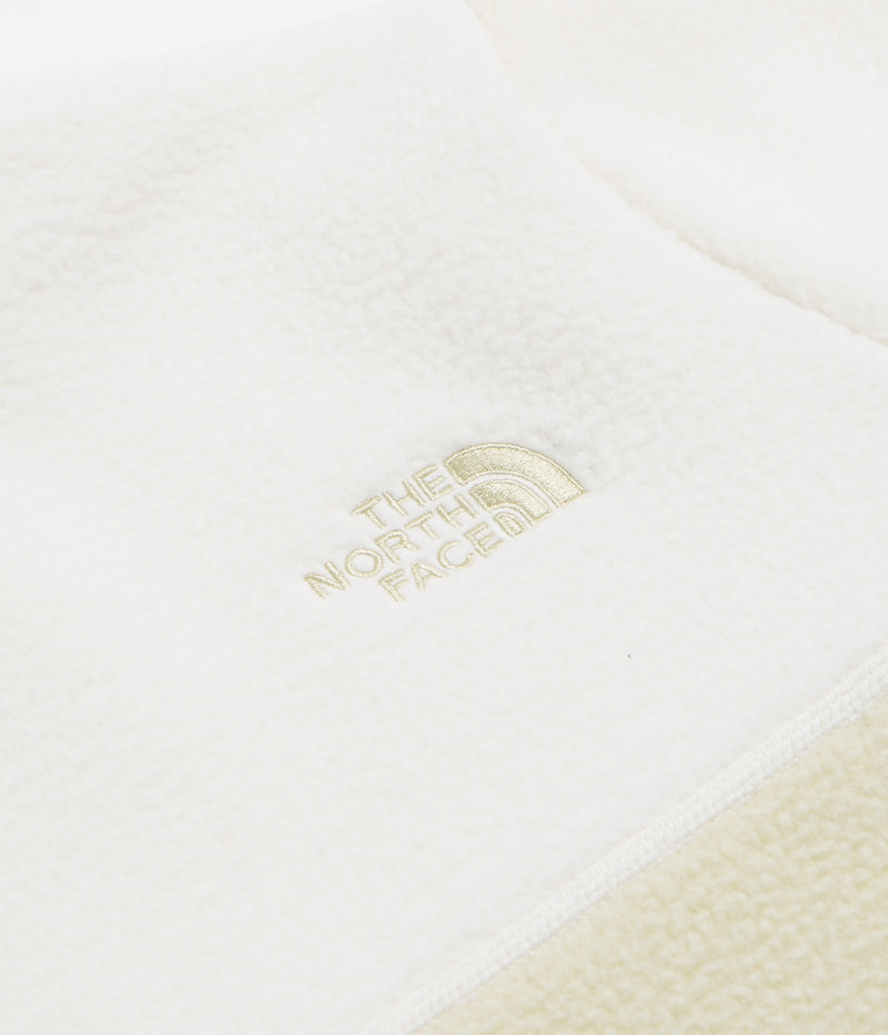 The North Face Yumiori Full Zip Fleece in Gravel and White Dune / Gravel
