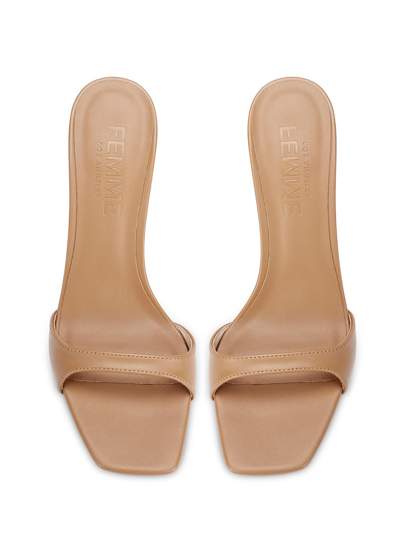 The Rue Slipper - Camel - FEMME LA