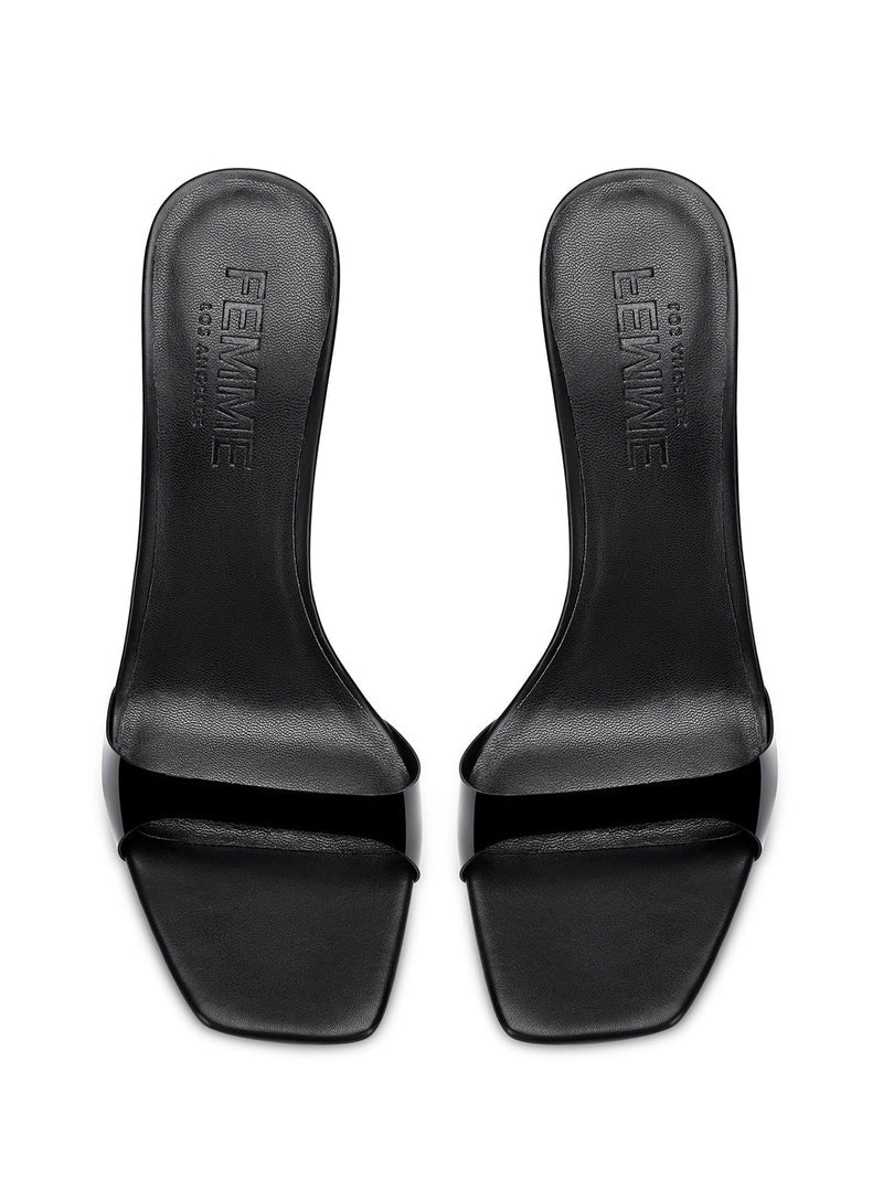 The Rue Slipper - Nero - FEMME LA