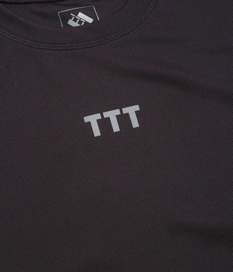 The Trilogy Tapes 3M Winter Running Long Sleeve T-Shirt in Black