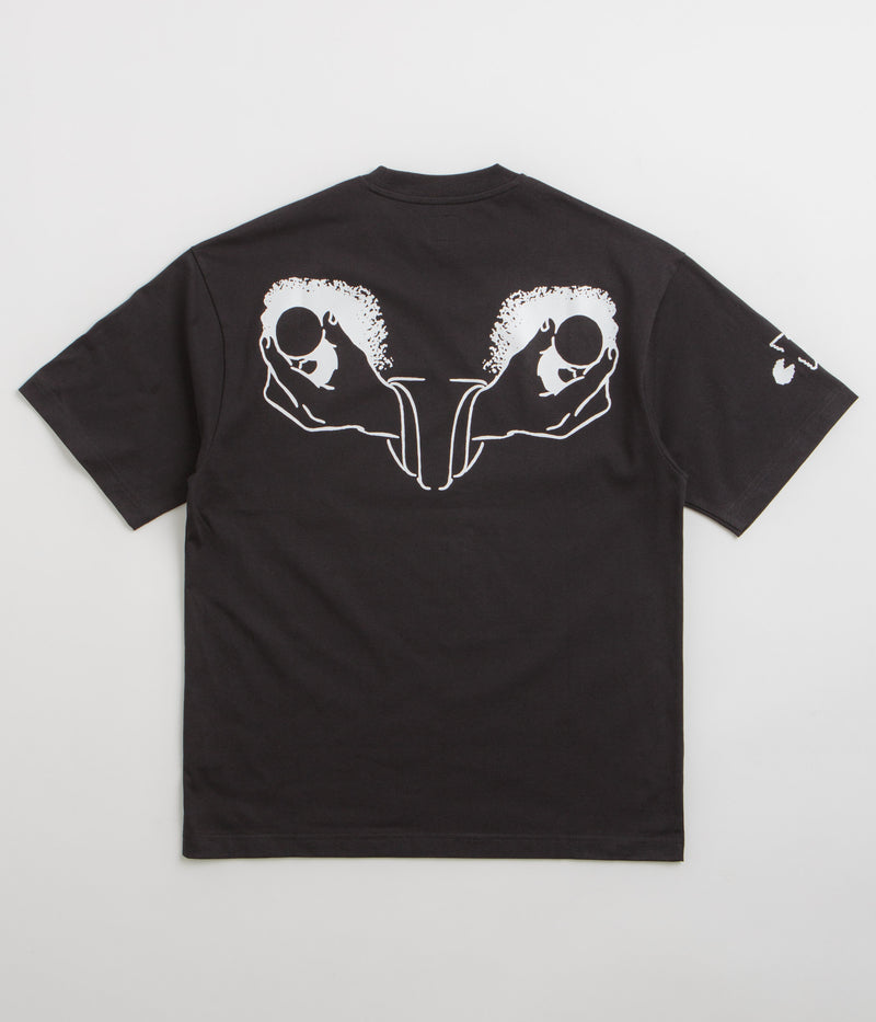 The Trilogy Tapes Awkward Graph T-Shirt in Black