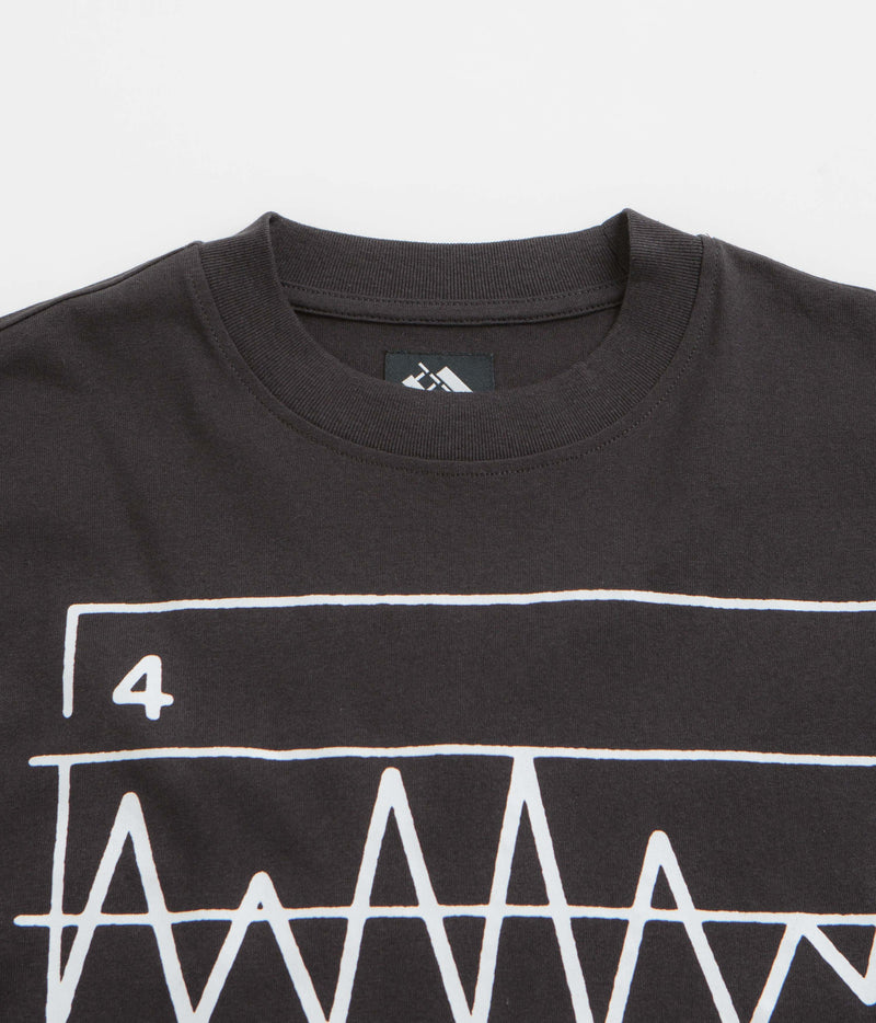 The Trilogy Tapes Awkward Graph T-Shirt in Black