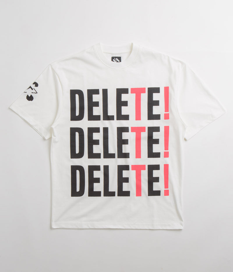 The Trilogy Tapes Delete T-Shirt in White