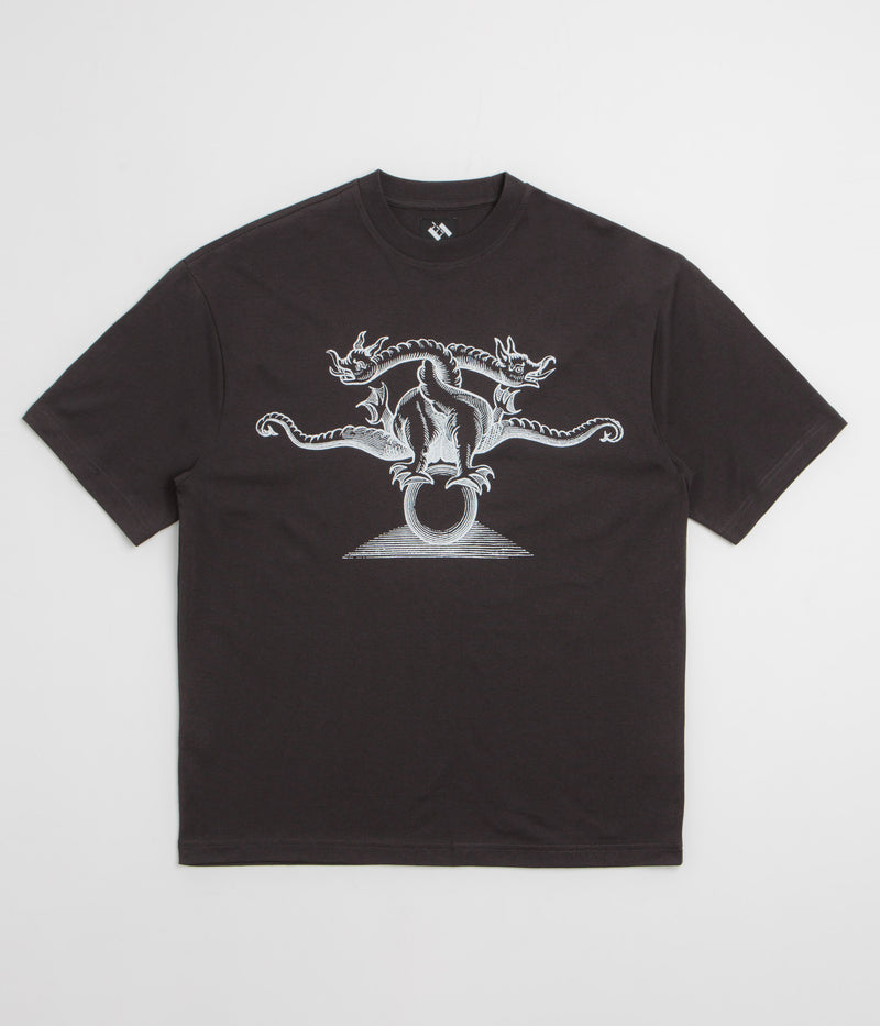 The Trilogy Tapes Dragons T-Shirt in Black