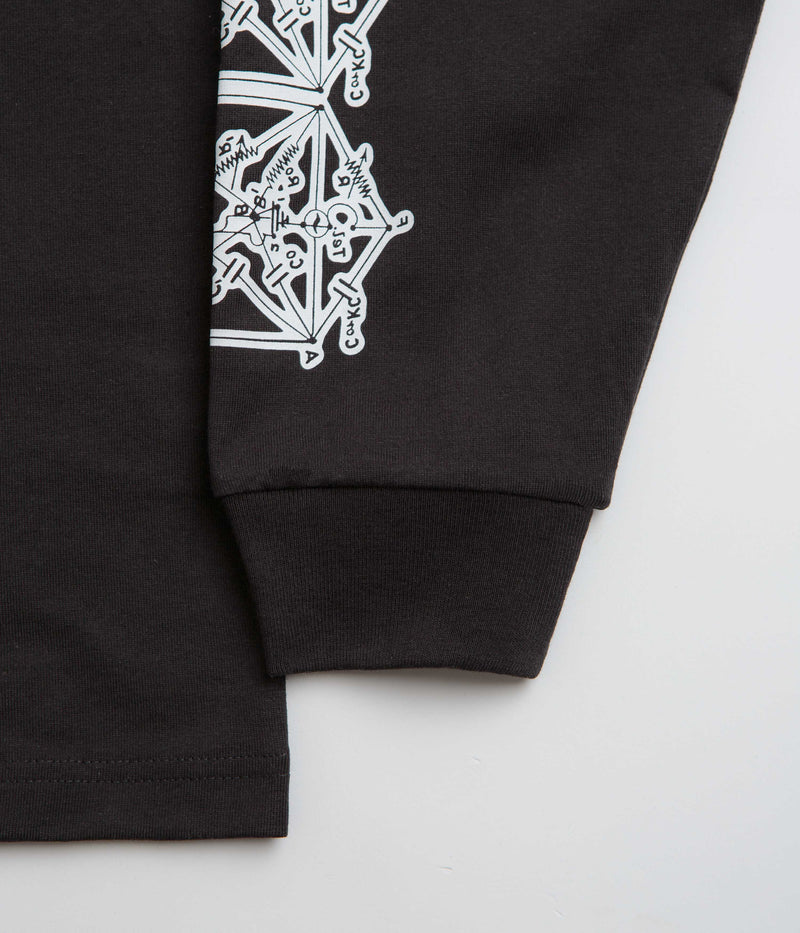The Trilogy Tapes Envelope Goat Long Sleeve T-Shirt in Black
