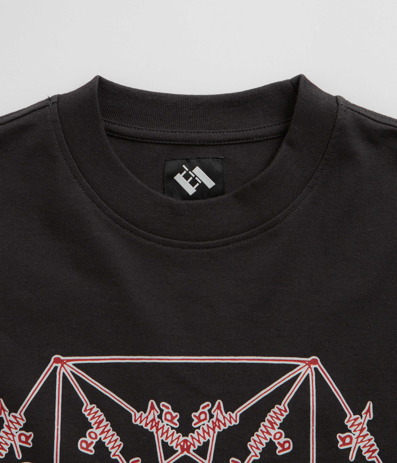 The Trilogy Tapes Envelope Goat T-Shirt in Black