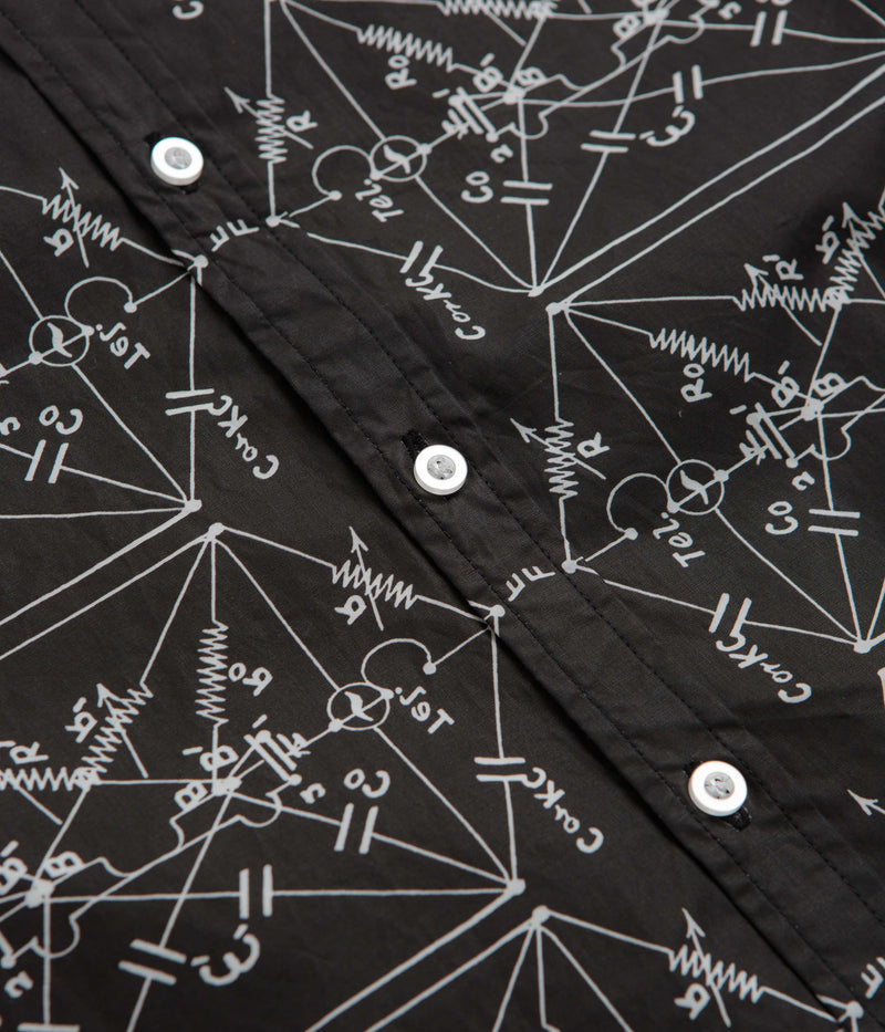 The Trilogy Tapes Envelopes All Over Print Shirt in Black