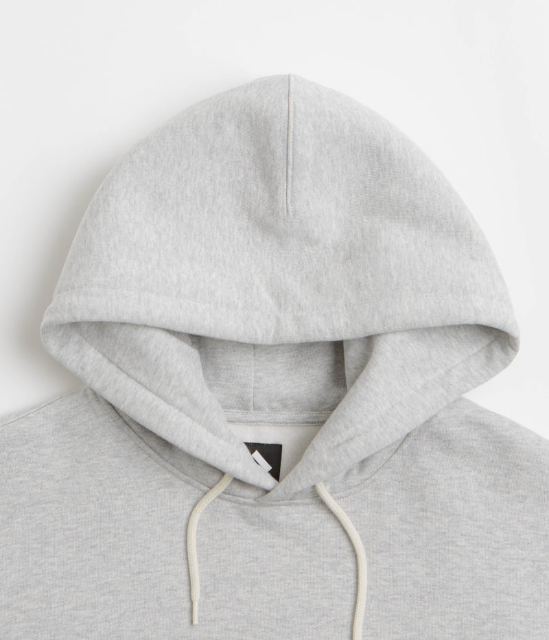 The Trilogy Tapes Heart Hoodie in Heather Grey