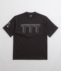 The Trilogy Tapes Logo T-Shirt in Black