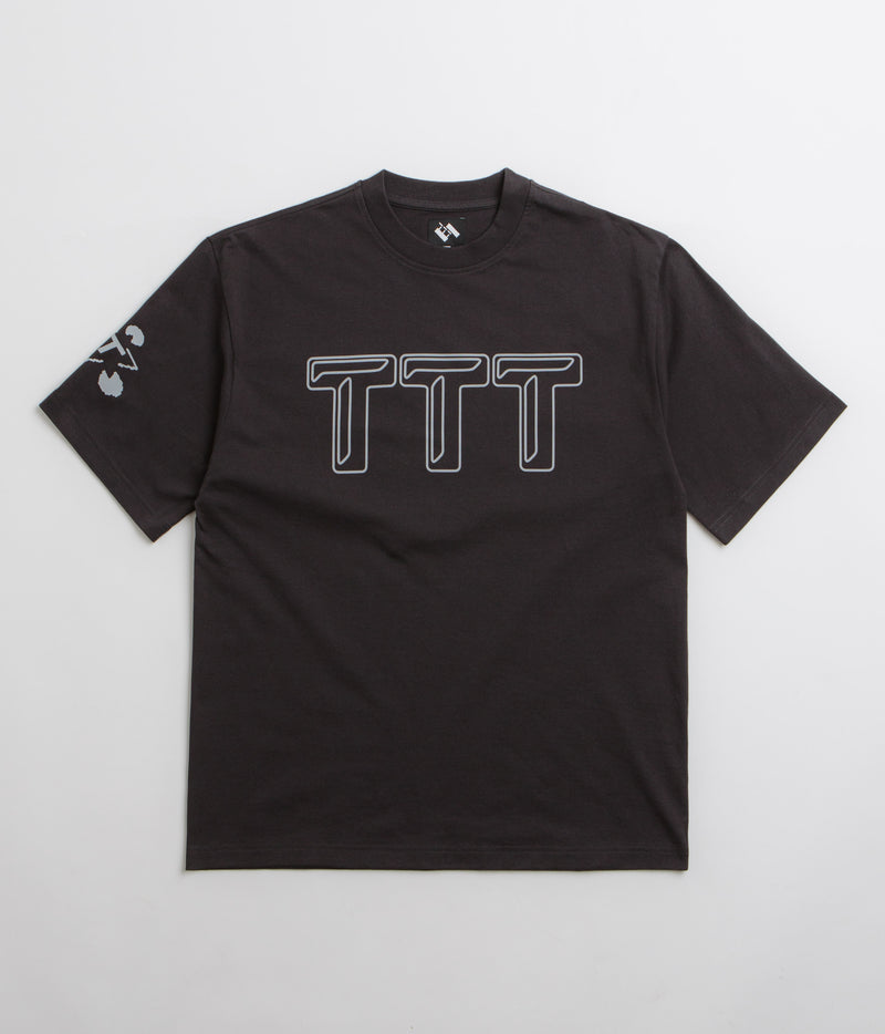 The Trilogy Tapes Logo T-Shirt in Black