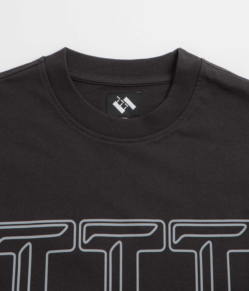 The Trilogy Tapes Logo T-Shirt in Black
