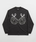 The Trilogy Tapes Mobius Band Long Sleeve T-Shirt in Black