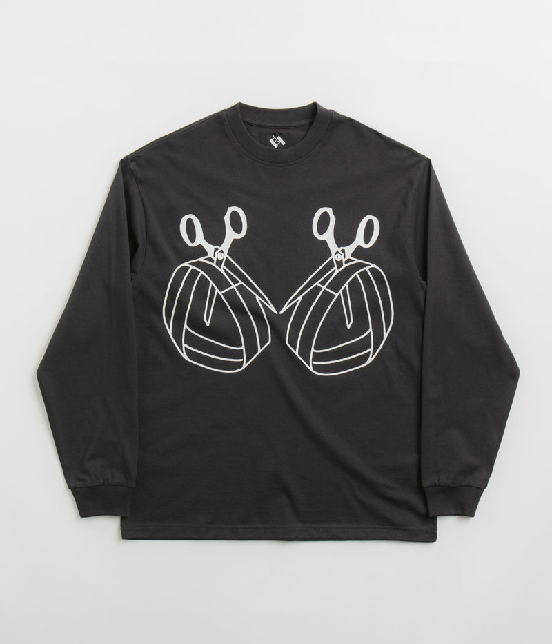 The Trilogy Tapes Mobius Band Long Sleeve T-Shirt in Black