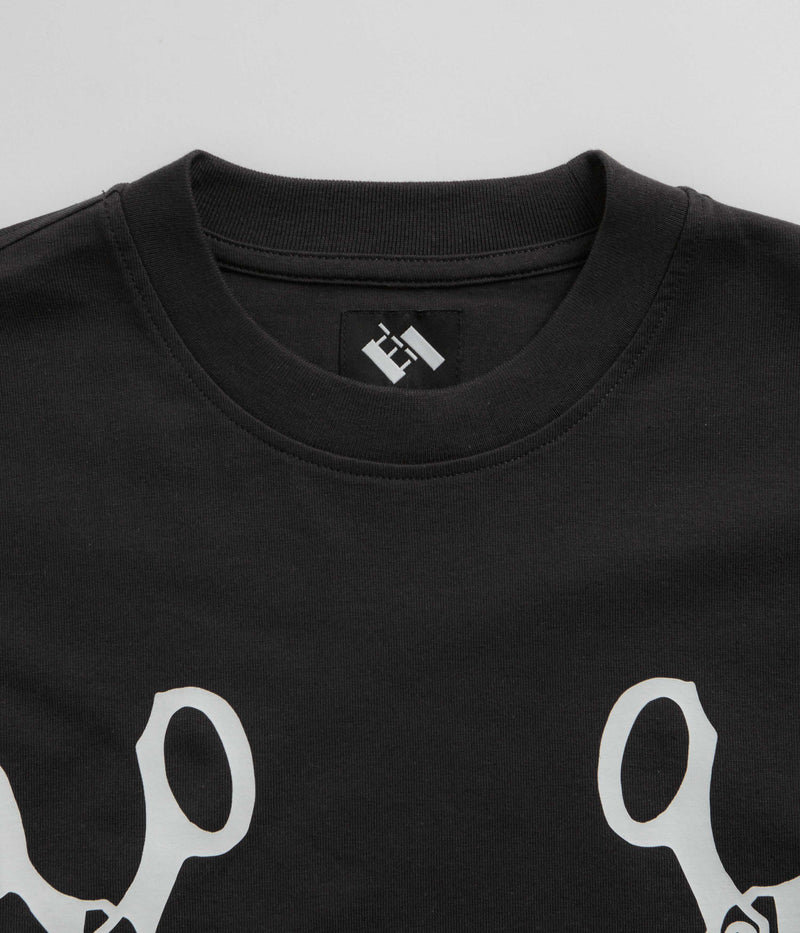 The Trilogy Tapes Mobius Band Long Sleeve T-Shirt in Black