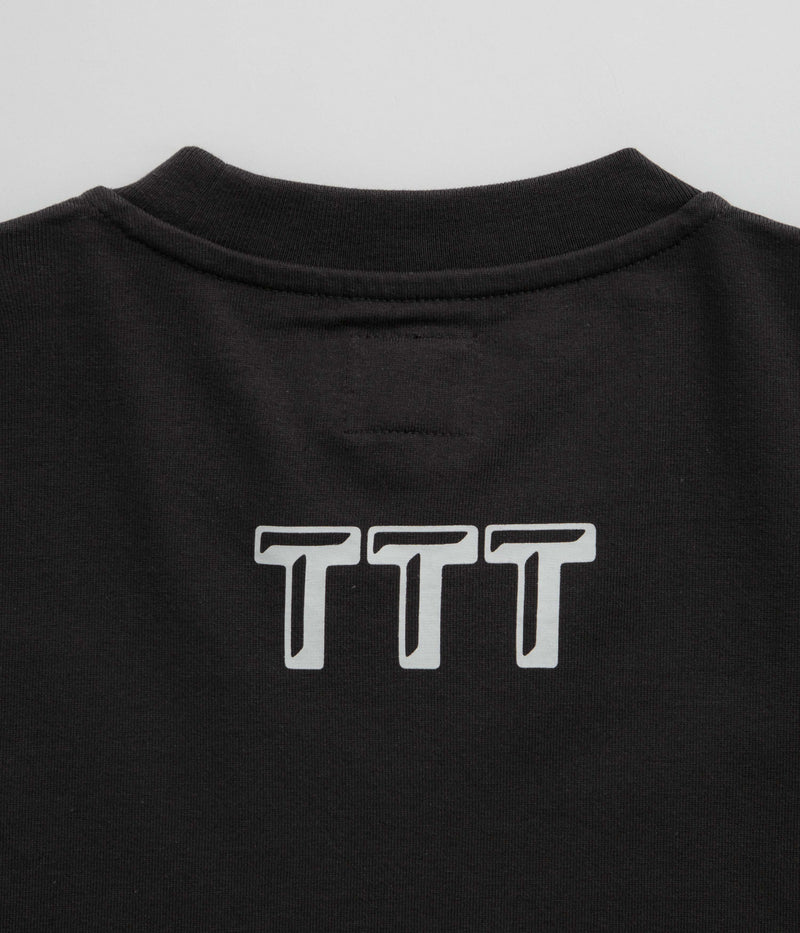 The Trilogy Tapes Mobius Band Long Sleeve T-Shirt in Black