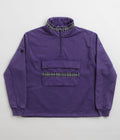 The Trilogy Tapes Pulse Tape Funnel Neck Sweatshirt in Purple