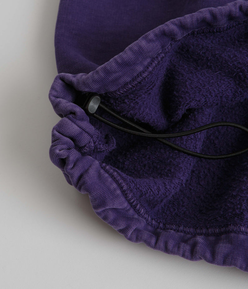 The Trilogy Tapes Pulse Tape Funnel Neck Sweatshirt in Purple