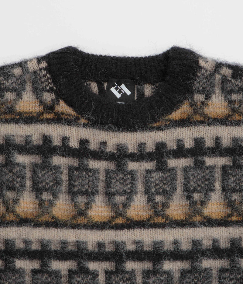 The Trilogy Tapes Repeat Knitted Sweatshirt in Multi