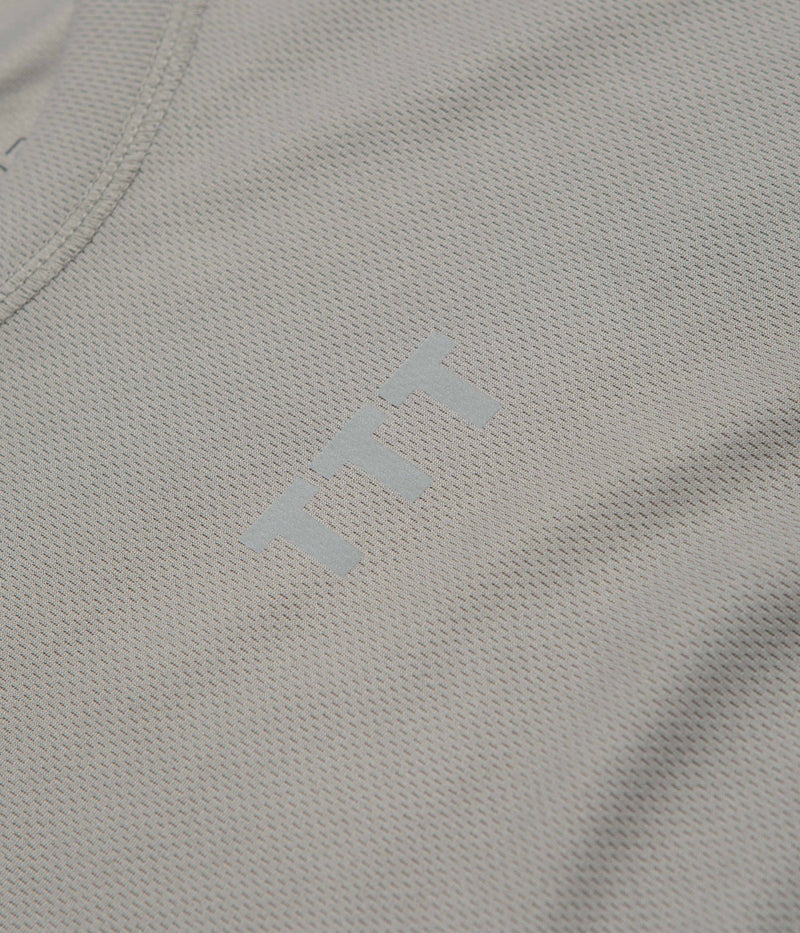 The Trilogy Tapes Running Long Sleeve T-Shirt in Grey