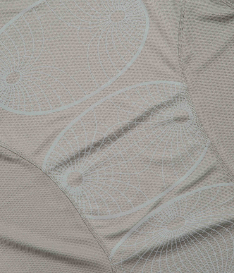 The Trilogy Tapes Running Long Sleeve T-Shirt in Grey