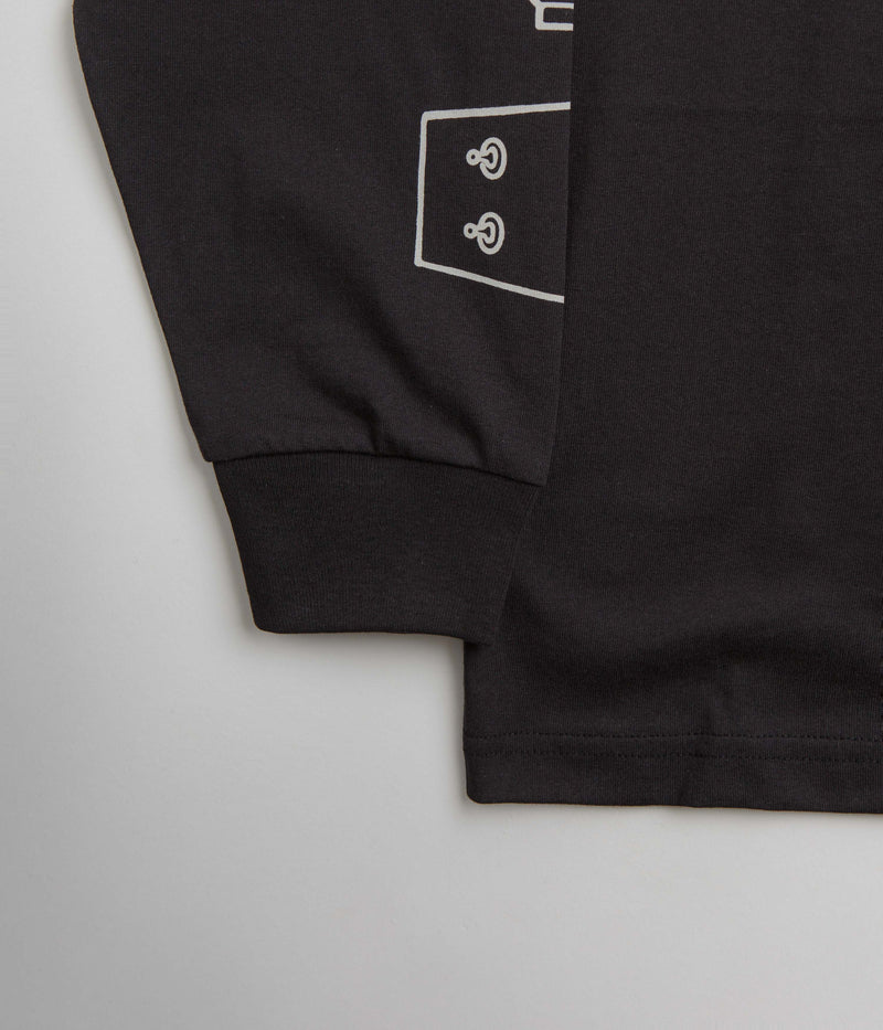 The Trilogy Tapes Sad Long Sleeve T-Shirt in Black
