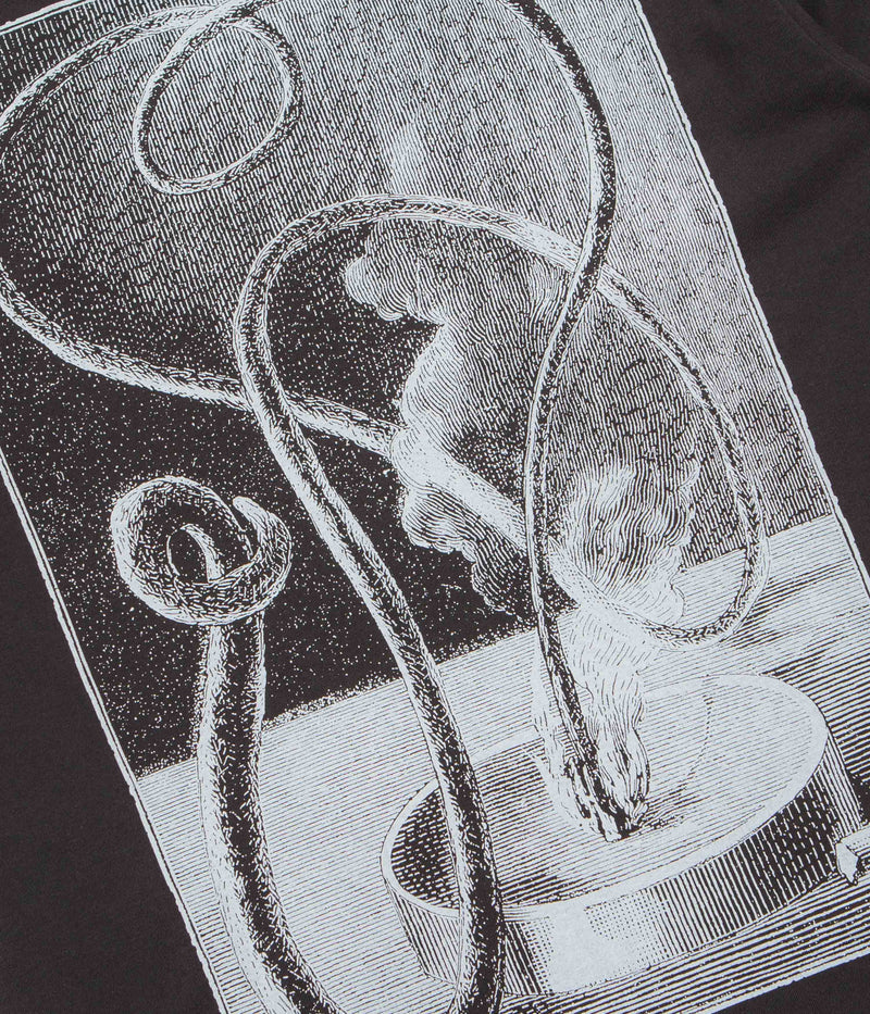 The Trilogy Tapes Serpent T-Shirt in Black